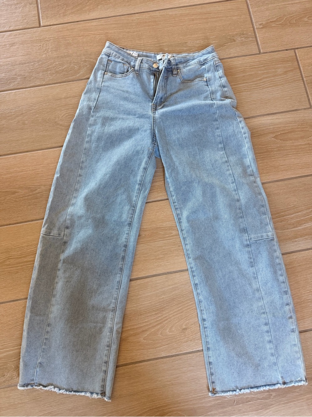 Vigoss Light Blue Relaxed barrel- Leg Women’s Jeans